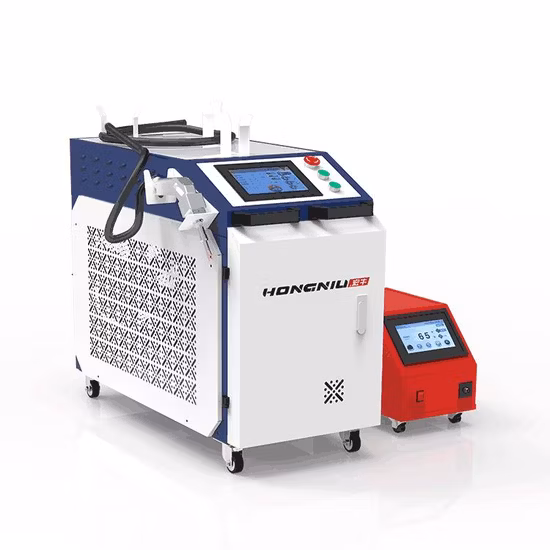 1000W 1500W 2000W 3000W Máquina de limpieza de corte de soldadura láser de fibra de mano para metal Aluminio Acero inoxidable al carbono