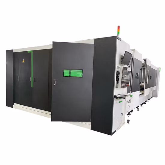 Máquina de corte por láser de fibra CNC de 1kw 1.5kw de la fábrica de China que vende directamente