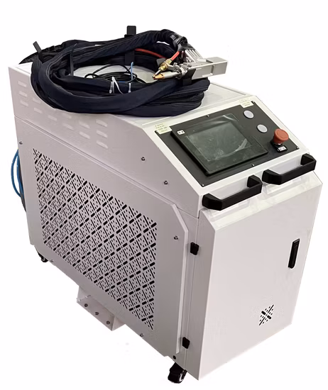 Máquina de soldadura de limpieza de corte por láser de fibra de mano 3 en 1 1000W 1500W 2000W 3000W para acero al carbono Acero inoxidable Aluminio Latón Metal Hierro Soldadura